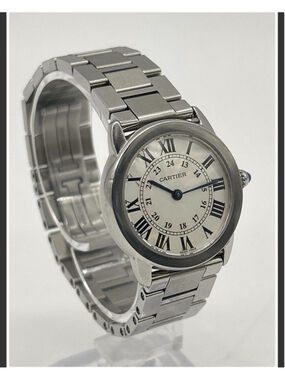 Cartier Pasha 4030 39mm Chronograph Men's Watch Authentic And Keeps Time